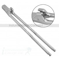 Premolar Extraction Forceps with Fulcrum 19"